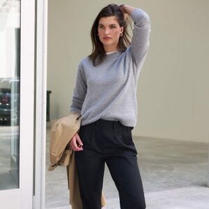 AYR Kickback Crew - 100% Cashmere